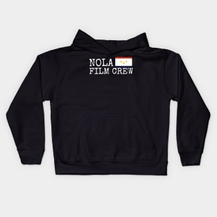 NOLA Film Crew Flag 1 Kids Hoodie